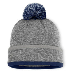 Dallas Cowboys Motion Cuffed Knit Hat with Pom Heather Gray | Fanatics