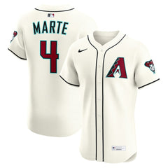 Ketel Marte Arizona Diamondbacks Nike Home Elite Jersey - MLB