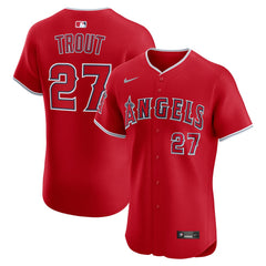 Mike Trout Los Angeles Angels Nike Alternate Elite Jersey - MLB