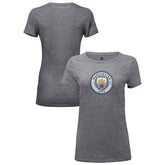 Manchester City 1863FC Women's Color Badge Tri-Blend T-Shirt Heather Gray - FIFA World CUP