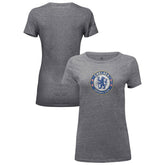 Chelsea 1863FC Women's Color Badge Tri-Blend T-Shirt Heather Gray - FIFA World CUP