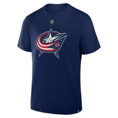 Zach Werenski Columbus Blue Jackets Fanatics Authentic Stack Name & Number T-Shirt - Navy - NHL