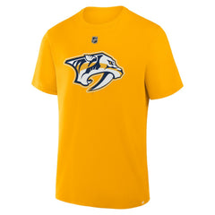 Ryan O'Reilly Nashville Predators Fanatics Authentic Stack Name & Number T-Shirt - Gold - NHL