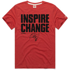 Tampa Bay Buccaneers Homage Unisex 2024 Inspire Change Tri-Blend T-Shirt Red | NFL