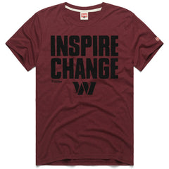 Washington Commanders Homage Unisex 2024 Inspire Change Tri-Blend T-Shirt Burgundy | NFL