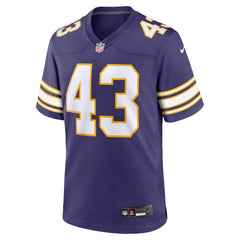 Andrew Van Ginkel Minnesota Vikings Alternate Game Jersey Purple | Nike for Sale
