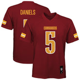 Jayden Daniels Washington Commanders Youth Replica Player Jersey Burgundy | NFL
