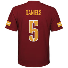Jayden Daniels Washington Commanders Youth Replica Player Jersey Burgundy | NFL