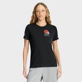 Cleveland Browns Women's 2025 NFL Crucial Catch Tri-Blend Dri-FIT T-Shirt Black | Nike for Sale