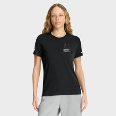 Indianapolis Colts Women's 2025 NFL Crucial Catch Tri-Blend Dri-FIT T-Shirt Black | Nike for Sale