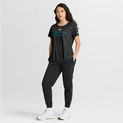 Jacksonville Jaguars Women's Script Tri-Blend T-Shirt Black | Nike for Sale