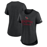 Arizona Cardinals Women's Script Tri-Blend T-Shirt Black | Nike for Sale