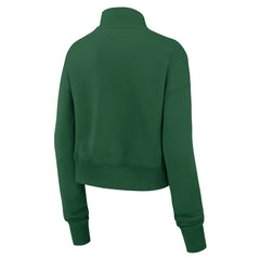 New York Jets Women's Primetime Phoenix Half-Zip Sweatshirt Green | Nike for Sale