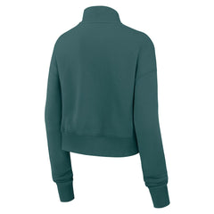 Philadelphia Eagles Women's Primetime Phoenix Half-Zip Sweatshirt Midnight Green | Nike for Sale