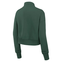Green Bay Packers Women's Primetime Phoenix Half-Zip Sweatshirt Green | Nike for Sale