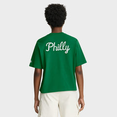 Philadelphia Eagles Women's Rewind Pocket Boxy T-Shirt Kelly Green | Nike for Sale