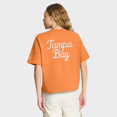 Tampa Bay Buccaneers Women's Rewind Pocket Boxy T-Shirt Orange | Nike for Sale