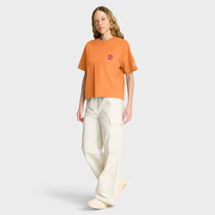Tampa Bay Buccaneers Women's Rewind Pocket Boxy T-Shirt Orange | Nike for Sale