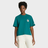 Miami Dolphins Women's Rewind Pocket Boxy T-Shirt Aqua | Nike for Sale
