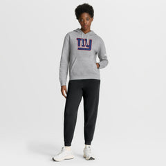 New York Giants Women's Club Fleece Hoodie Heather Gray | Nike for Sale