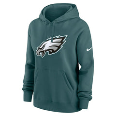 Philadelphia Eagles Women's Club Fleece Hoodie Midnight Green | Nike for Sale