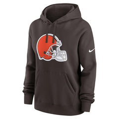 Cleveland Browns Women's Club Fleece Hoodie Brown | Nike for Sale
