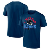 Houston Texans H-Town Helmet T-Shirt Navy | Fanatics