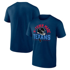 Houston Texans H-Town Helmet T-Shirt Navy | Fanatics