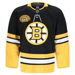 Boston Bruins Fanatics 100th Anniversary Authentic Pro Jersey - Black - NHL