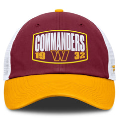 Washington Commanders Franchise Trucker Adjustable Hat Burgundy/Gold | Fanatics