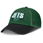 New York Jets Franchise Trucker Adjustable Hat Green/Black | Fanatics