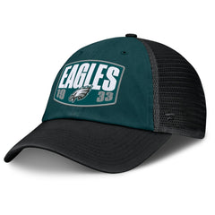 Philadelphia Eagles Franchise Trucker Adjustable Hat Midnight Green/Black | Fanatics