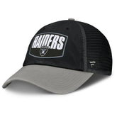 Las Vegas Raiders Franchise Trucker Adjustable Hat Black/Gray | Fanatics
