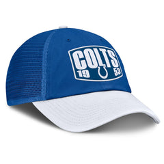 Indianapolis Colts Franchise Trucker Adjustable Hat Royal/White | Fanatics