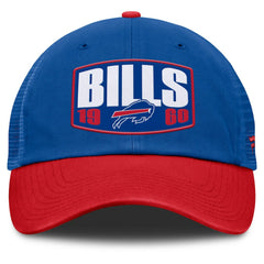 Buffalo Bills Franchise Trucker Adjustable Hat Royal/Red | Fanatics