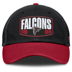 Atlanta Falcons Franchise Trucker Adjustable Hat Black/Red | Fanatics
