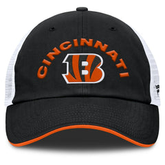 Cincinnati Bengals Reverse Trucker Adjustable Hat Black/White | Fanatics