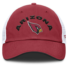 Arizona Cardinals Reverse Trucker Adjustable Hat Cardinal/White | Fanatics