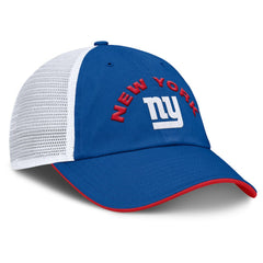 New York Giants Reverse Trucker Adjustable Hat Royal/White | Fanatics