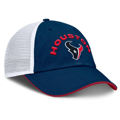 Houston Texans Reverse Trucker Adjustable Hat Navy/White | Fanatics