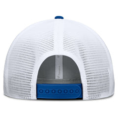 New York Giants Option Trucker Adjustable Hat Gray/Royal | Fanatics