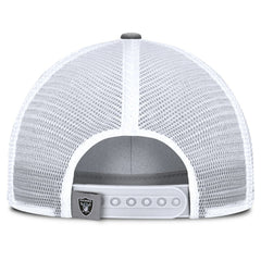 Las Vegas Raiders Singleback Trucker Adjustable Hat Gray | Fanatics