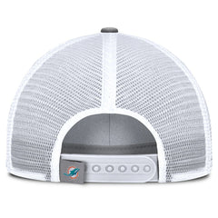 Miami Dolphins Singleback Trucker Adjustable Hat Gray | Fanatics