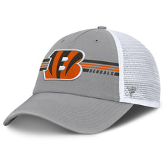 Cincinnati Bengals Singleback Trucker Adjustable Hat Gray | Fanatics