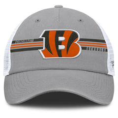 Cincinnati Bengals Singleback Trucker Adjustable Hat Gray | Fanatics
