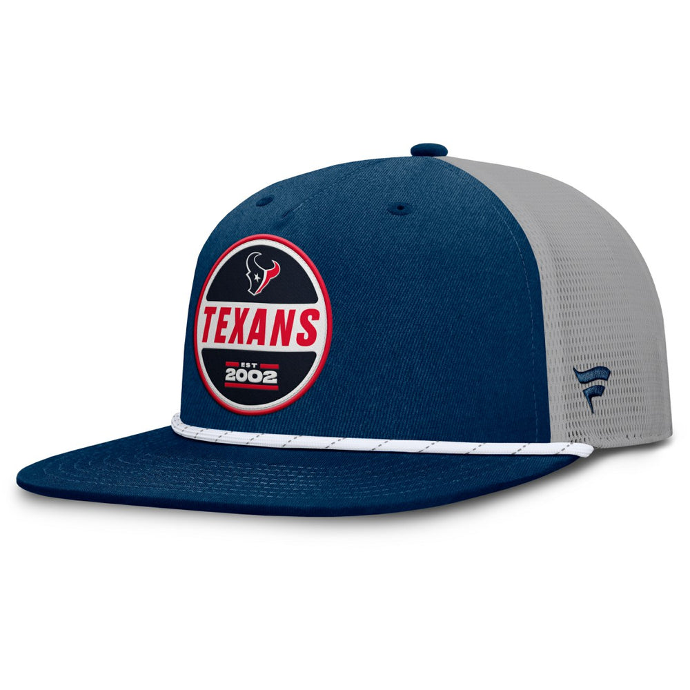 Houston Texans Edge Rush Trucker Adjustable Hat Navy/Gray | Fanatics