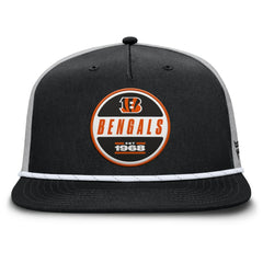Cincinnati Bengals Edge Rush Trucker Adjustable Hat Black/Gray | Fanatics