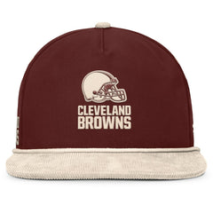 Cleveland Browns NFL Reminisce Golfer Adjustable Hat Brown | Fanatics