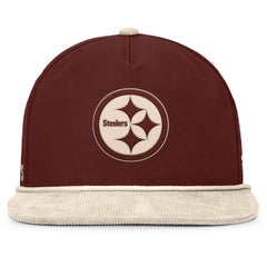 Pittsburgh Steelers NFL Reminisce Golfer Adjustable Hat Brown | Fanatics