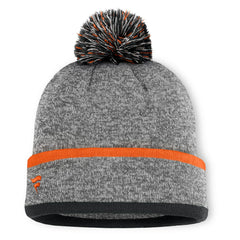 Cincinnati Bengals Motion Cuffed Knit Hat with Pom Heather Gray | Fanatics